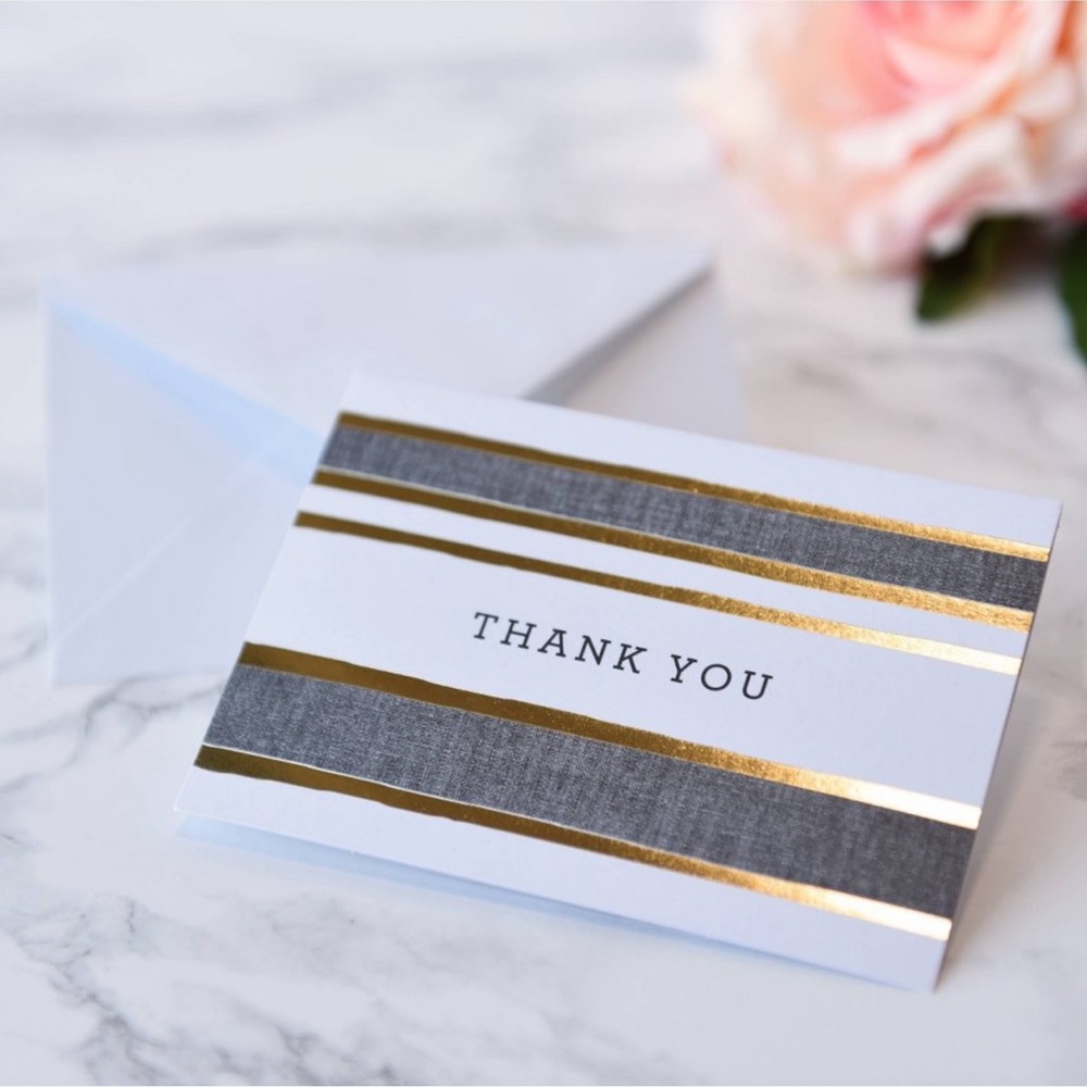 50ct Thank you cards